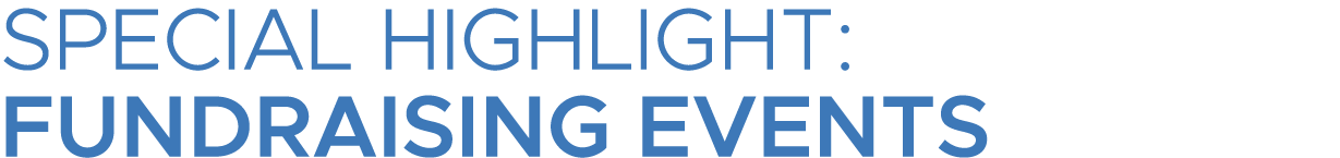 Special Highlight: Fundraising Events